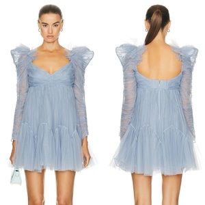Zimmerman Tulle Ruched Dress